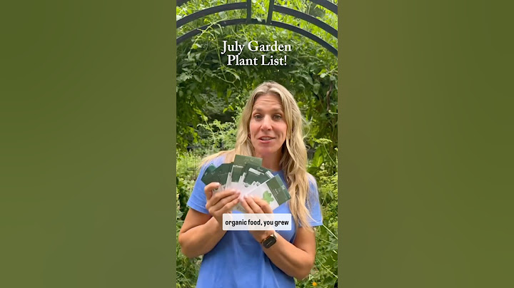 If you want a garden this fall July is crunch time! Here’s what to plant🍁#garden #fall #seeds
