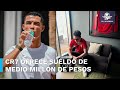Cristiano Ronaldo ofrece empleos de medio millón de pesos