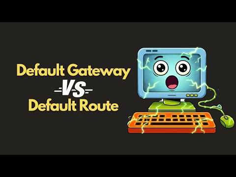 Without This, Every Packet Dies — Default Gateway and Default Route