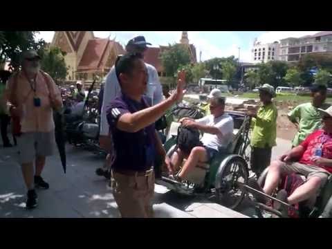 Cambodia Video Tours, Cyclo Tour In Phnom Penh, Cambodia (best For 2016-2017)