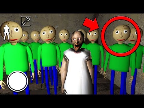 We found 100 BALDI CLONES in Granny MULTIPLAYER... (Granny Horror Game Multiplayer)