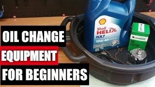 My best tools for oil changes