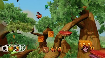 Crash Bandicoot N. Sane Trilogy (Crash Bandicoot 2) Playthrough Part 13: Air Crash Secret Route