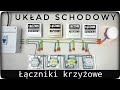 Jak podłączyć łączniki schodowe i łączniki krzyżowe w układ schodowy?