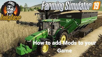 Farming Simulator 19!!! How to install Mods on Steam & PC Version!!!!