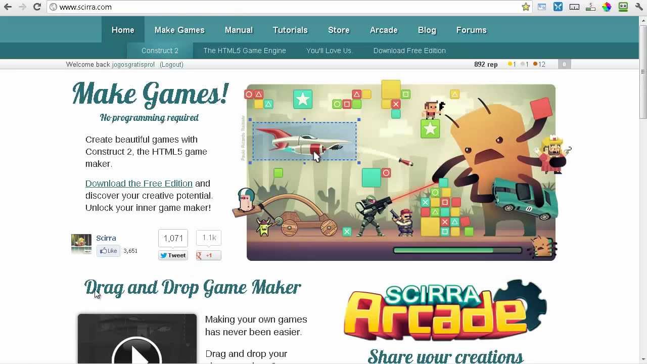 Como criar um jogo digital online grátis em apenas 1 minuto 