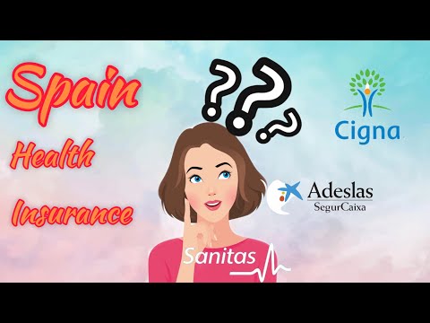 Top medical health insurance companies ||For expats and students||Cigna || Adeslas || Sanitas || Axa