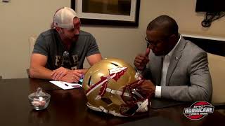 Our one on one interview with FSU head football coach, Willie Taggart