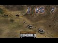 [C&C Generals] 1vs7 - China vs7 Brutals