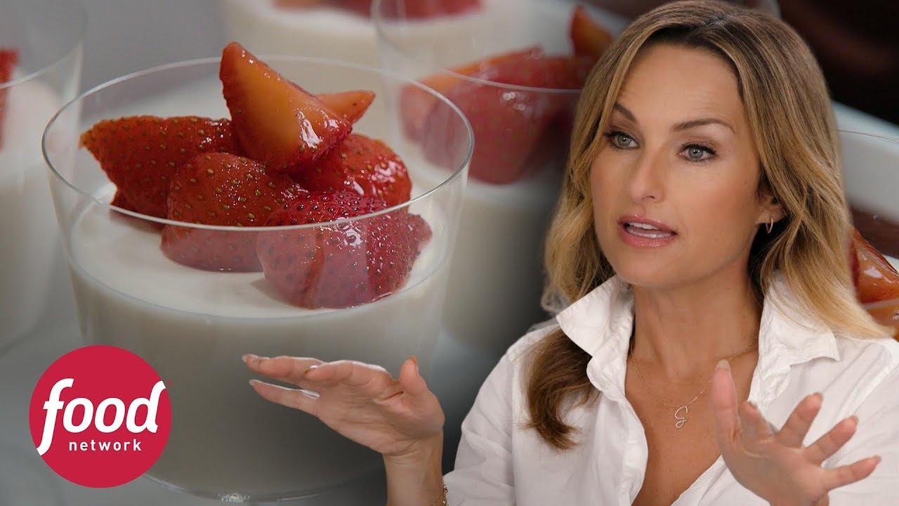 Noche de películas con panna cotta de miel y nueces | A gusto con Giada | Food Network Latinoamérica