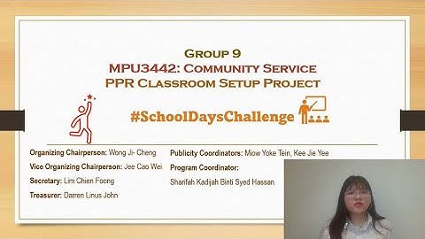 MPU 3442 community service group 9