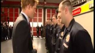 Prince Harry visits riot victims in Salford