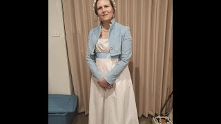 How to make a quick and easy regency spencer jacket - NO SEWING!