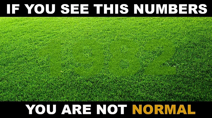 WHAT NUMBER / WORD DO YOU SEE? - 98% FAIL | Eye Test