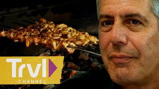 Famous Kebabs & Dishes Fit for an Unusual Feast | Anthony Bourdain: No Reservations | Travel Channel