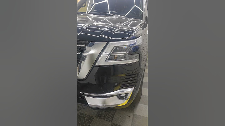 Nissan Patrol переделанный  во 2-й рестайлинг, замена штатной лед оптики на билед модуля 8 моделей.