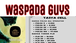 Waspada Tasya cell Anugrah cell dan lain lain Agen pulsa penipuan screenshot 5