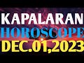 Daily Horoscope for December 1,2023 Horoscope for today Gabay kapalaran Daily Astrology Lucky Number