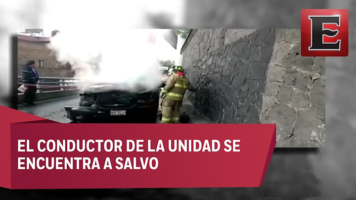 Se incendia camioneta sobre Periferico Sur