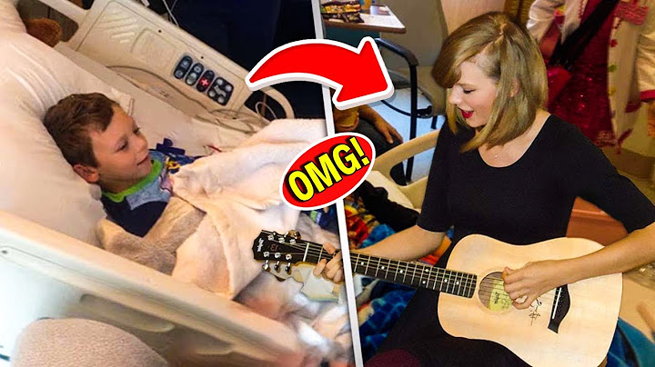 Taylor Swift's Life Changing Gift to a Little Leukemia Fighter!