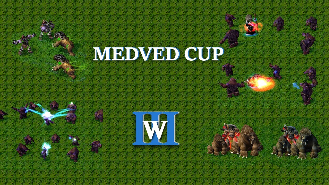Warcraft III: MEDVED CUP #1 [realtime] Part 2/4 (11.02.2024) Patch 1.36.1