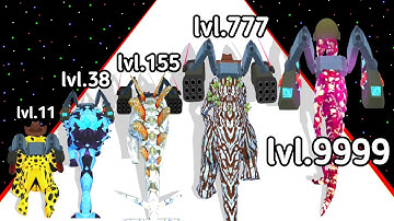 (2025) Dino Evolution Run 3D Level Up Dinosaur Max_Level Gameplay