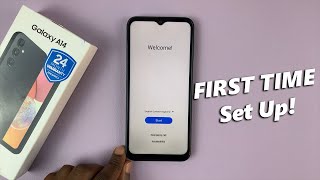 Samsung Galaxy A14 - First Time Set Up For Beginners