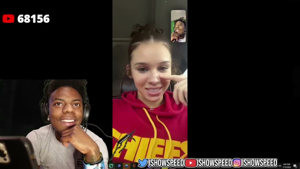 IShowSpeed Sells The Bag Rizzing His Crush