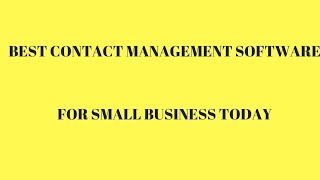Best Contact Management Software For Small Business Today screenshot 2
