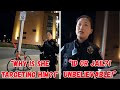 Police Harassment Exposed: Lady Cop Demands ID Without Cause