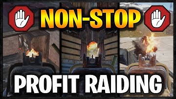 NON-STOP PROFIT RAIDING  - Rust Raid Diary S4E6