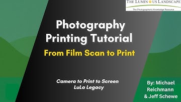 Photography Printing Tutorial: From Film Scan to Print – Camera to Print to Screen | LuLa Legacy