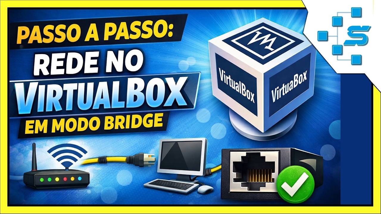 Como Configurar Placa de Rede no VirtualBox em Modo Bridge - YouTube