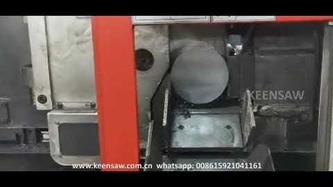 full automatic metal cutting circular saw machine KCS 150B