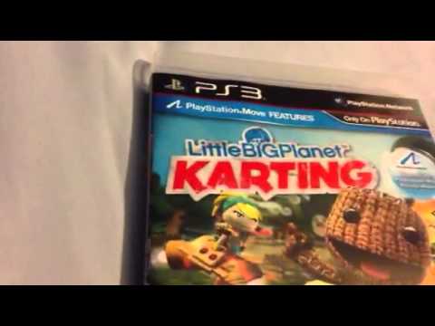 LittleBigPlanet Karting Unboxing PS3 playstation 3