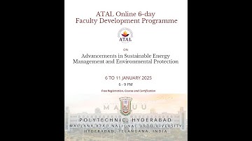 ATAL FDP Jan2025 ASEMEP day 6   Session 3