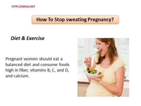 sweating in pregnancy