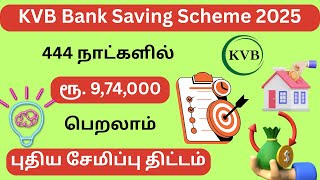 Kvb Bank 444 Days Fd Scheme Full Details, Interest Rate Calculator 2025