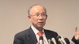 宇都宮氏が知事選出馬表明 「政権の暴走止める」