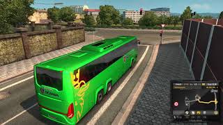 Scania Offline Bus Mod Heavy Trafice | GIRL GAMER |