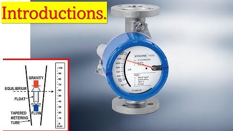 Area Flow meter of H250 M40 Service H2O [water] | Introductions.