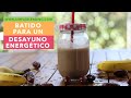 BATIDO PARA UN DESAYUNO ENERGÉTICO | Receta de batido con avena y cacao | Cómo hacer smoothie sano