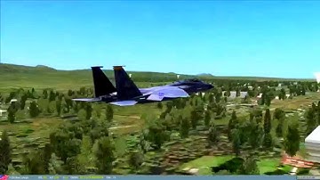 DCS World: F-15C "OOOOOH ssso close..." (External View!)