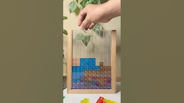 “Vibrant Tetris Blocks Falling Perfectly!”