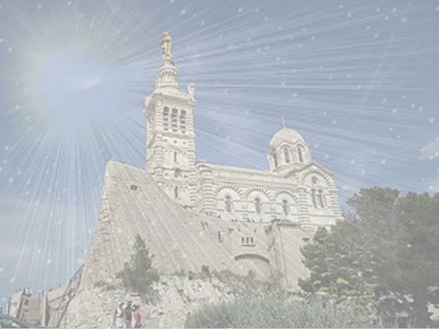 Basilique de notre dame de la garde à Marseille