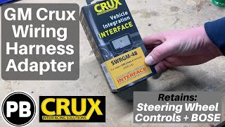 Crux GM Wiring Harness Adapter Unboxing | SWRGM-48