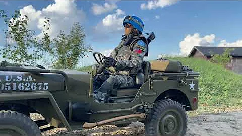 ROCHOBBY 1/6 scale 1941 Willys Military Jeep RC