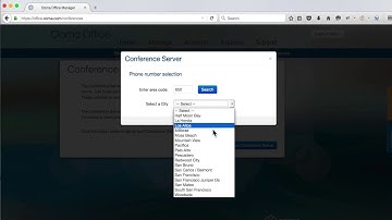 How to Setup Your Ooma Office Conference Service