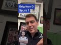Brighton 0-1 Spurs. Job done by #Kane and #Son! #FPL #Tottenham #premierleague