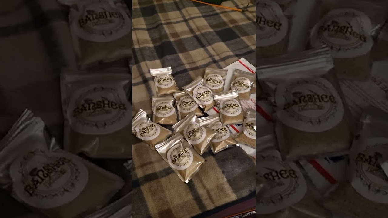 Gem bags for giveaway at the show